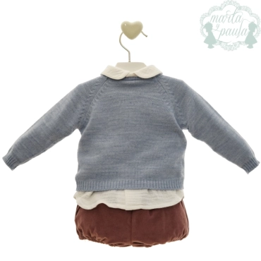 Conjunto bebe invierno 3 piezas 'Hanoi' Marta y Paula 2012