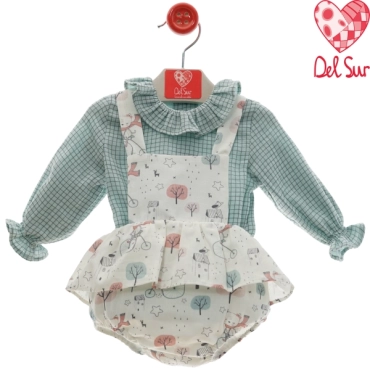 Conjunto bebe ranita 'Samba' Del Sur 1837