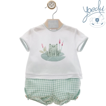 Conjunto bebe ranitas Yoedu 